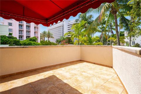 A home in Coral Gables