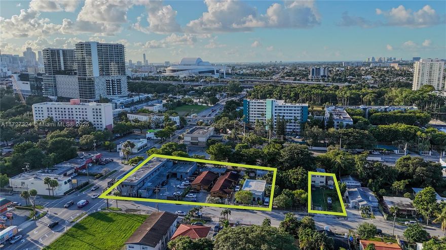 This property is part of an assemblage portfolio of 5 properties. We are selling more than 1acre of land in total. Please call listing agent for details. 
THE LOCATION OF THESE PARCELS NEAR THE MIAMI RIVER PRESENTS A PRIME DEVELOPMENT OPPORTUNITY DUE TO SEVERAL FACTORS:
- PROXIMITY TO THE MIAMI RIVER: THE SITE BENEFITS FROM ITS CLOSENESS TO THE MIAMI RIVER, A HUB FOR COMMERCE, RECREATION, AND WATERFRONT DEVELOPMENTS. THIS LOCATION IS HIGHLY ATTRACTIVE FOR MIXED-USE PROJECTS DUE TO ITS ACCESSIBILITY AND SCENIC APPEAL.
- SITUATED NEAR MAJOR ROADS SUCH AS NW 17TH AVE AND NW 15TH ST, THE PARCELS ARE MINUTES FROM DOWNTOWN MIAMI, BRICKELL, AND KEY HIGHWAYS LIKE I- 95 AND DOLPHIN EXPRESSWAY, MAKING THE SITE EASILY ACCESSIBLE.