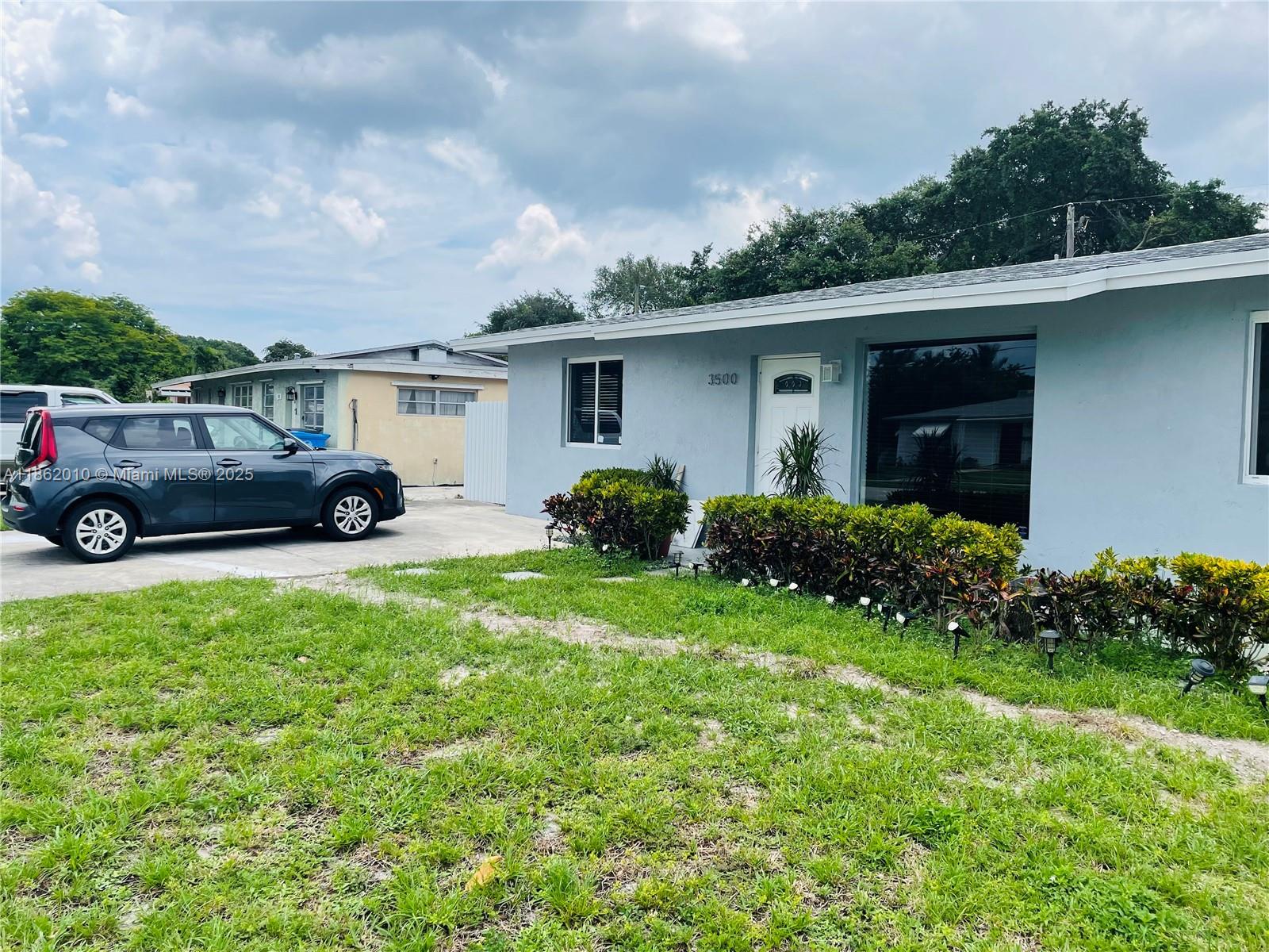 Spacious 4 bedroom plus ENCLOSED DEN rental home available in West Park!! Beautifully remodeled with new floors, recessed lighting, ceiling fans and gas stove. And the best part is ALL utilities included in the rent for a fixed fee of $400 xtra monthly (water/sewer, garbage, gas and electricity included). The house features a large private fully fenced backyard with gazebo and big driveway that can fit up to 4 cars. Pets welcome with non-refundable pet fee. This home has a converted garage that is not included but attached to the property on one side.** Call today for your private viewing and rent it!!Available September 2, 2025 for one year lease, Unfurnished.