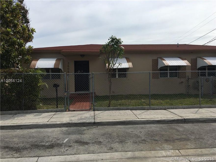 Cozy 3 Bedroom 2 Bath unit in the heart of Miami. Tile throughout the living areas and Terrazzo in the bedrooms. Stainless Steel appliances in Kitchen. Freshly painted. Easy access to Jackson Hospital, Downtown Miami, Wynwood, MidTown, Miami Beach & Miami International Airport.