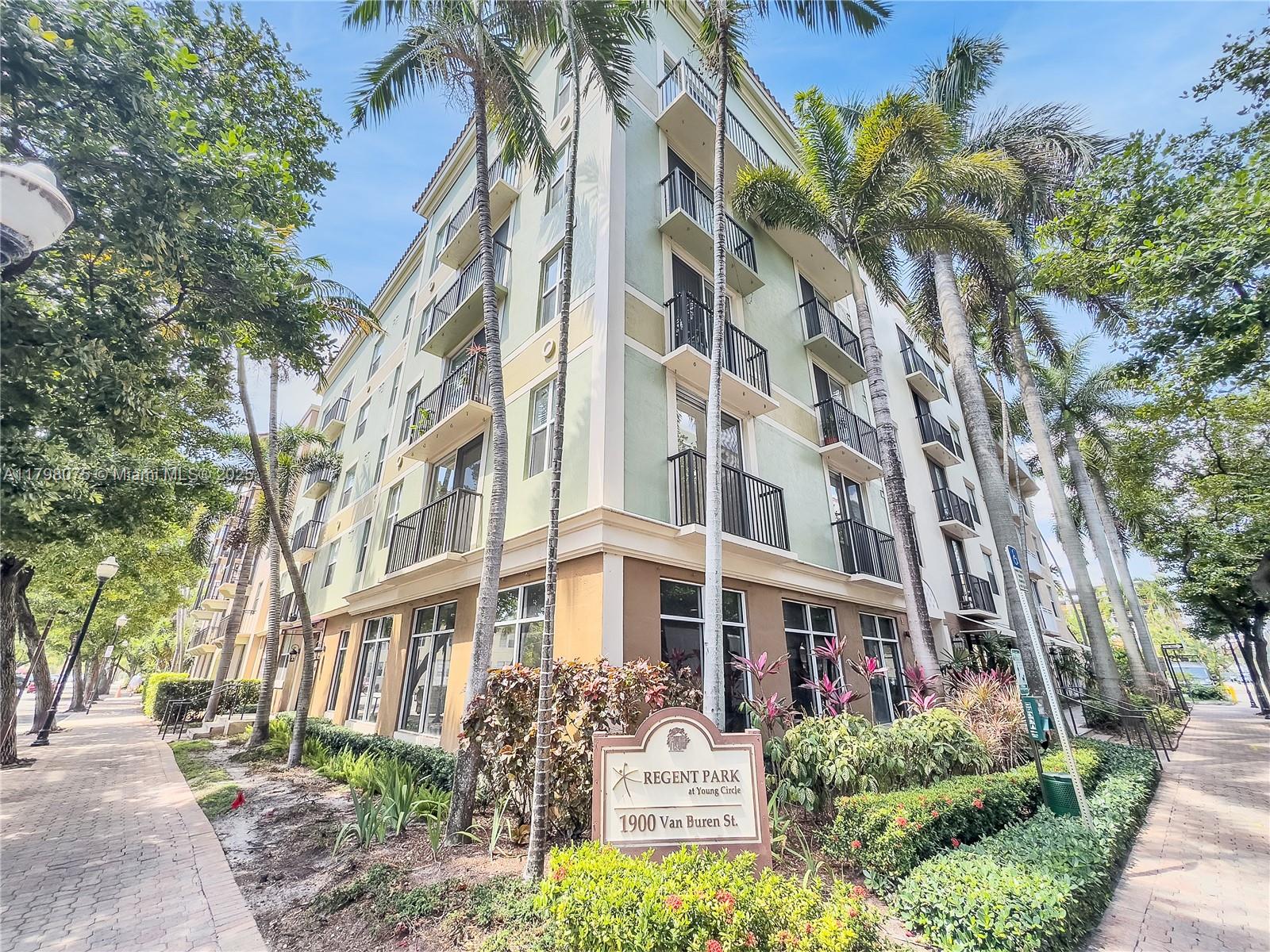 Property for Sale at 1900 Van Buren St 105B, Hollywood, Broward County, Florida - Bedrooms: 1 
Bathrooms: 1  - $255,000