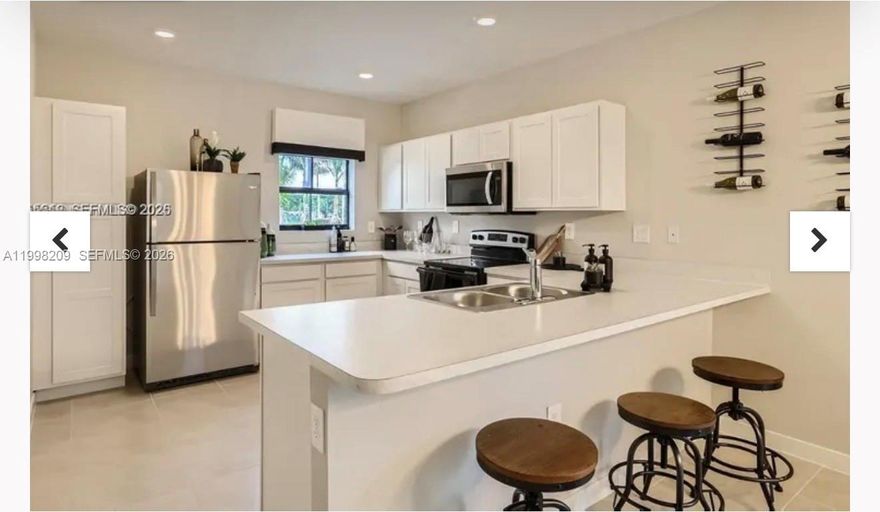 Perfect as a primary residence or income-producing investment, this brand-new 3-bedroom, 2.5-bath home
delivers modern design, efficiency, and immediate value. The open-concept layout features spacious living and
dining areas filled with natural light—ideal for everyday living and entertaining. The fully equipped kitchen
showcases all-new stainless-steel appliances, contemporary cabinetry, and clean D.R. Horton builder-grade
finishes throughout. Enjoy the convenience of an attached garage, private outdoor space, and thoughtfully
designed details that maximize comfort and functionality. Everything is new, pristine, and truly move-in ready—no
upgrades, no delays. Located just steps from Florida Keys Outlet Marketplace, offering 50+ brand-name stores,
dining, and daily conveniences. Set in the fast-growing Florida City—the gateway to the Florida Keys and the
Everglades—with easy access to major highways, shopping, and entertainment. New construction opportunities
like this don’t last. Seller motivated. Home has been approved for Miami Dade Housing Voucher Program (Section
8) unit is unfurnished, Photos are staged for Ideas on how the unit might look when furnished.