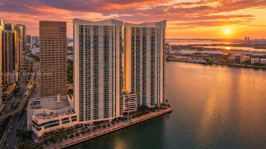 Elevated Penthouse-level 1BR/1BA at One Miami West, offering a refined Downtown Miami lifestyle with sweeping city and bay views from a private terrace.  Enjoy a bright, open layout and private terrace showcasing beautiful city and bay views. This residence features floor-to-ceiling windows, a spacious walk-in closet, foyer entry, linen closet, and in-unit washer/dryer. Located in one of Downtown Miami’s most iconic waterfront towers, residents enjoy premier amenities including 24-hour concierge, valet, fitness center, resort-style pool, and unbeatable access to Bayside, Brickell, the Metromover, and major highways. Ideal for a tenant seeking a prime downtown location with style, convenience, and lifestyle appeal.