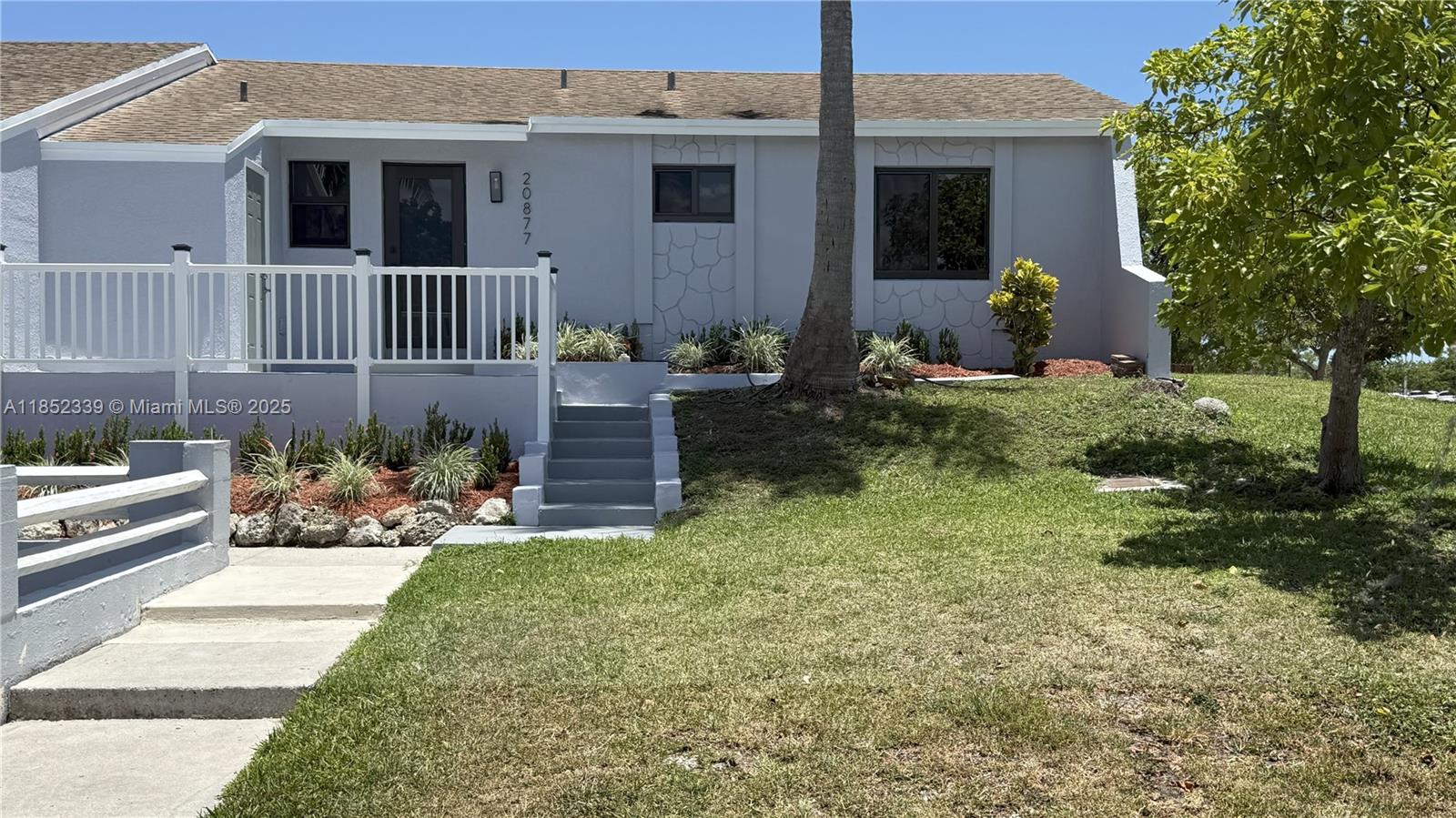 Beautifully remodeled villa ready for immediate occupancy across from Old Cutler Town Center in the heart of Cutler Bay. New appliances, impact windows and doors, corner lot with fenced backyard ideal for grilling. Small office area and indoor laundry. Quite neighborhood with nearby shopping, parks, and restaurants.