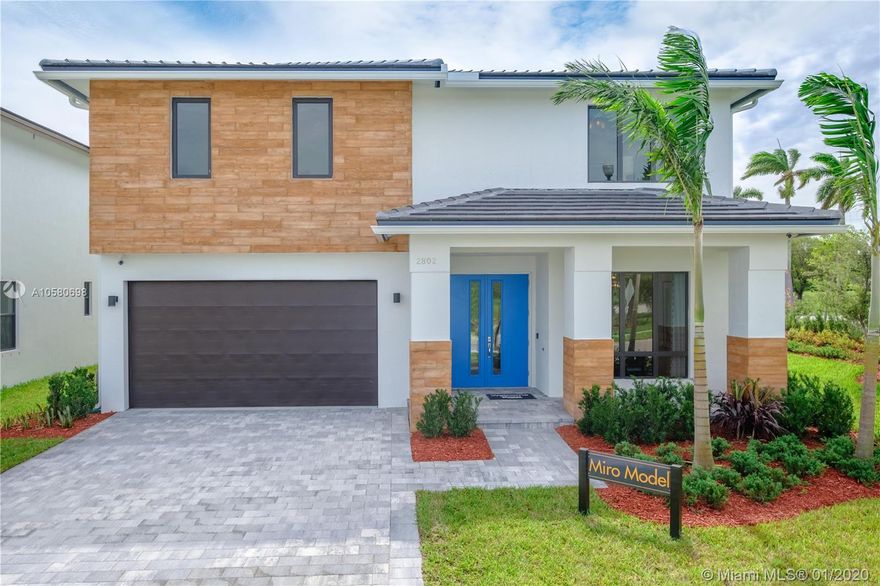 Beautiful Brand New Home with Modern Design - the Miro model. The home features a very spacious & convenient open layout w/ huge owner's suite, walk-in closets, elegant 18x18 tile in all wet areas, granite countertops, 42" cabinets and stainless steel appliances.

The Landings is what you are looking for, with easy access to & from the Turnpike. You won't find another community like The Landings anywhere else in Miami.