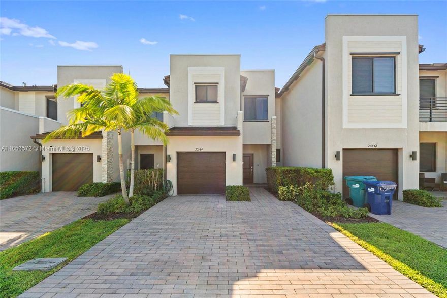 Spacious 3-bedroom, 2.5-bath townhouse in the gated community of Via Ventura, built in 2021 and located just minutes from Aventura. This well-maintained lakefront home features an open layout, modern finishes, and abundant natural light. The community offers amenities including a pool, clubhouse, fitness center, and playgrounds. Convenient location near shopping, dining, schools, and beaches. A great opportunity for homeowners or investors looking for value, comfort, and location.