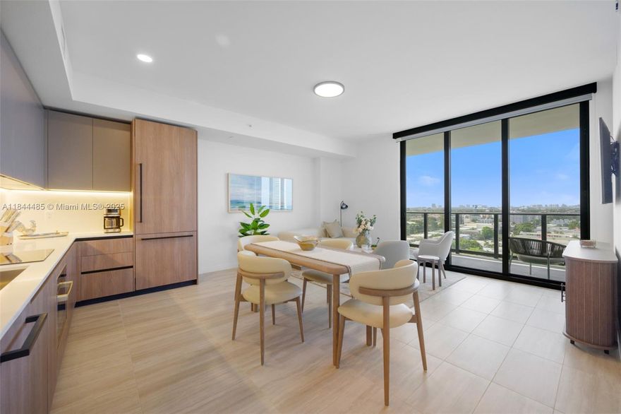 Welcome to your brand new home in the heart of Miami Beach! Located in the exclusive 72 Park Residences, this beautifully designed 1-bedroom + den unit (line 09) offers comfort, style, and functionality. This ADA-compliant residence features a spacious open layout with floor-to-ceiling windows, sleek finishes, and a private balcony with partial water views. The den is ideal for a home office or guest area, while the kitchen is fully equipped with premium appliances and modern cabinetry. The bedroom includes ample closet space and a spa-like bathroom. Enjoy resort-style amenities including a rooftop pool, state-of-the-art fitness center, 24/7 concierge, and more — all just a short walk from the beach, parks, shops, and restaurants.