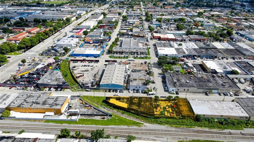 Two folios being sold together side by side. Sold with folio #04-3107-006-0320. Great commercial location near Hialeah Park Casino. New developments are planned nearby. Near Okeechobee Road and major highways. Property currently being used as automotive repair and body shop. Rare opportunity to get an already approved automotive repair location. Approximate lot size is for both folios together. Good opportunity to own commercial property in the City of Progress. Sale is for real estate property and not the business. Business will vacate or stay depending on buyers decision.
