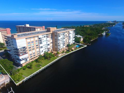 A home in Hillsboro Beach