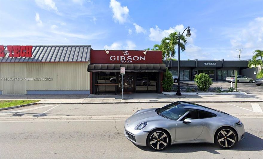 Fausto Commercial proudly presents a rarely
available trophy property located in the heart of
Miami’s historic Coral Way corridor. Currently
home to The Gibson Room, one of Miami’s most
celebrated and award-winning restaurants, this
offering combines the stability of a nationally
recognized tenant with the long-term potential
for an owner-user takeover.