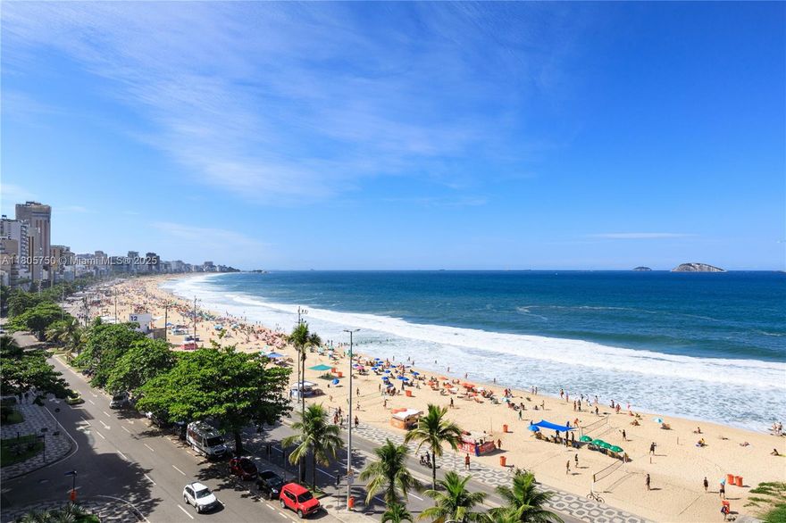 Unmatched location and breathtaking views define this penthouse corner unit at Av. Delfim Moreira, 1222 in the heart of Leblon—Rio de Janeiro’s most exclusive beachfront address. Perched above the ocean with unobstructed panoramic views, this rare offering combines privacy, natural beauty, and prestige. Located in a classic, well-maintained building, the apartment offers incredible potential and can be easily remodeled to suit modern tastes. A true opportunity to create your dream residence or investment in one of Brazil’s most sought-after coastal neighborhoods.