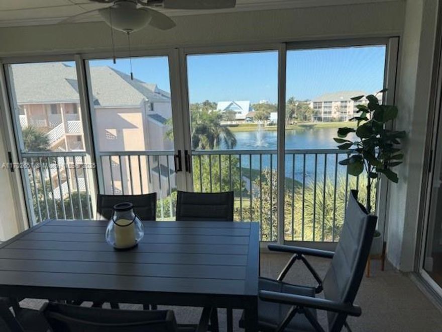 PRICE REDUCTION Charming 2/2  furnished condo located  on 4th floor in the sought after Jupiter Bay Resort. The perfect location, walking distance to numerous restaurants, shopping, theatre, Intracoastal waterway and the beach. On site restaurant, 2 swimming pools, jacuzzi, tennis courts and bocci ball. Jupiter Bay Resort Rentals Management Company will guarantee a minimum rental net income per year .. Great 2nd home investment as the flexible rental rules give you the ability to rent whenever you are not relaxing under the palm trees yourself. Jupiter Bay Realty Office is available 7 Days a week.