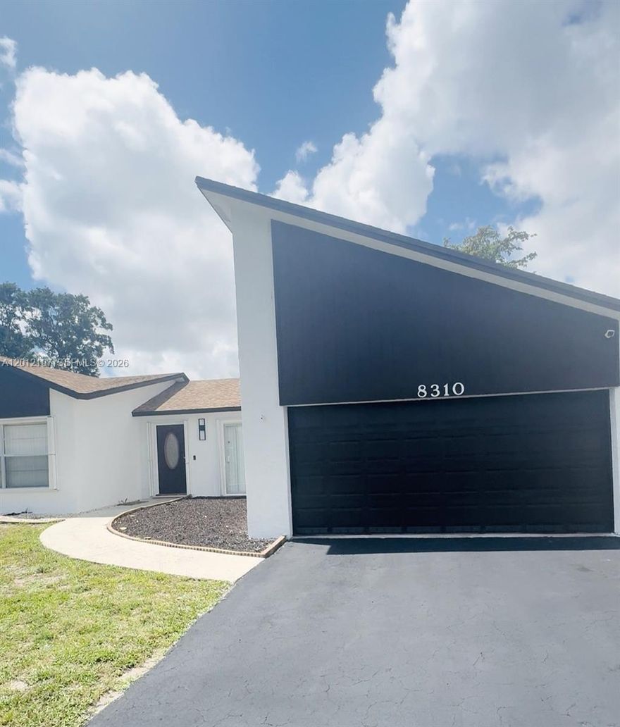LISTING PHOTOS COMING SOON.. Turn key - New Roof -  3 bedroom 2 full bathroom Single-family upgrades including full interior and exterior painting, Bathroom renovation, Private pool, and no HOA. Conveniently situated just off University Drive