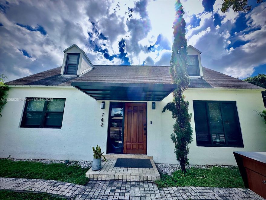 Back on the Market! Cozy Single Family Home with 4 beds and 2 full baths. High impact windows and doors all throughout the property,
Fully fenced front and back with motorized gate. The property has a large backyard with covered wooden terrace
and fruit trees. Completely private backyard. The driveway Fits up to 3 vehicles inside gated driveway, street
parking is also an option. Very nice and friendly neighbors Located in the most trending area in Miami, close to
Wynwood, The Design District, Edgewater, Jackson Memorial, Miami Beach, Brickell, Downtown etc. Pets allowed
with a Fee. Please check 360 virtual Tour on listing and contact Listing Agent for videos and virtual showings. 
Please do No contact for STR subleasing.