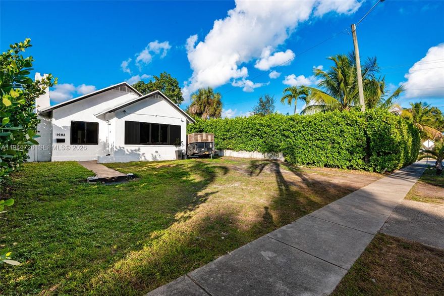 Bright and beautifully remodeled 3BR/2.5BA single-family home offering 1,561 SF of living area on a 5,250 SF lot, located in a sought-after North Miami Beach neighborhood. This one-story residence features porcelain tile throughout, a modern kitchen with island, white cabinetry, stainless steel appliances, and a stylish oak-accent feature wall in the family room. Both bathrooms have been tastefully remodeled. Ideally located near top-rated schools, houses of worship, shopping, dining, nightlife, major highways, and airports. Just 10 minutes to the beach and close to Greynolds Golf Course, Town Center Park, Aventura Mall, Oleta River State Park, and Sunny Isles Beach. Airbnb allowed per City of North Miami Beach with proper registration. Easy to show—don’t miss this opportunity.