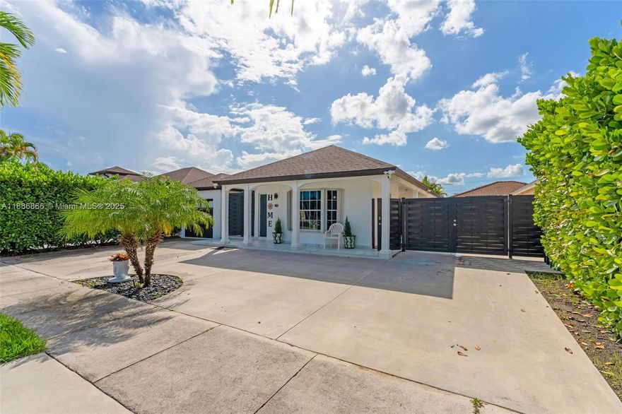 LOCATION! Welcome to your personal oasis! This stunning 3-bedroom, 2-bath home combines comfort, style, and relaxation. Step inside to find an open-concept layout with bright natural light, a modern kitchen with stainless steel appliances, and spacious living areas perfect for family gatherings or entertaining guests. NO HOA and a lot of space for RV or Boat. The garage has been converted to an effiency with private entrance.