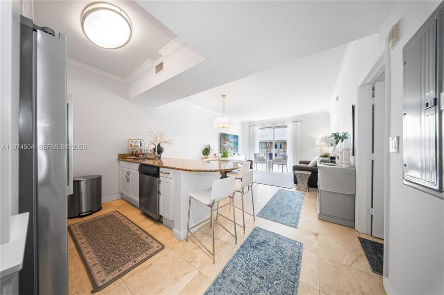 Welcome to urban living at its best in the heart of Downtown Dadeland! This bright and inviting 1 bedroom, 1 bathroom condo offers comfort, convenience, and an exceptional lifestyle in one of Miami’s most desirable neighborhoods. Featuring an in-unit washer and dryer, open-concept living space, sleek finishes and abundant natural light, this home delivers effortless everyday living. Step outside your door and enjoy a dynamic walkable environment with premier shopping, dining and entertainment just steps away, including Dadeland Mall, cafés, restaurants and transit options like the MetroRail for seamless access to Downtown Miami, Brickell, Coral Gables and beyond. The community at Downtown Dadeland Condo enhances your lifestyle with a rooftop pool — perfect for sun-soaked relaxation and social gatherings — plus a well-equipped fitness center and secure, controlled building access. One assigned parking space is included, and the building’s central location makes errands a breeze. This condo perfectly blends comfort with convenience — ideal for professionals, first-time buyers, and anyone seeking a vibrant Miami lifestyle. Don’t miss your opportunity to own in this sought-after community!