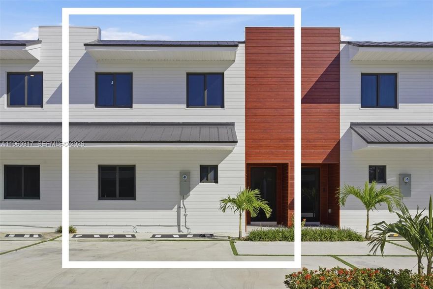 Beautiful new construction 2024 townhouse located in the gated Alphaville Villas community in Florida City. This spacious 1,660 SF home offers a smart and flexible layout with 3 bedrooms upstairs and 1 full bedroom with a full bathroom on the first floor, perfect for guests, in-laws, or rental potential.

Enjoy impact windows, modern finishes, and energy-efficient construction. No CDD and low HOA, making this an excellent opportunity for both first-time homebuyers and investors seeking strong long-term value.

Florida City is a rapidly growing area with new development, expanding infrastructure, and easy access to major highways. Just about 30 minutes from the Florida Keys, offering the perfect balance between city convenience and coastal lifestyle.

Secure, fully gated community, ideal for primary residence or rental investment. A rare chance to own new construction at an affordable price point in one of South Florida’s most promising markets.