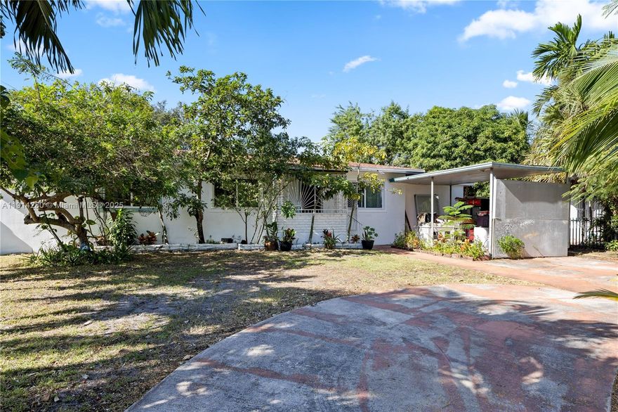 Beautifully located in the heart of North Miami Beach, 16050 NE 8th Ct offers incredible potential with 4 beds, 3 baths, and 2,481 sq ft of living space. The home features a fully fenced yard, central air, a large 35x15 pool with a 12.5 ft deep end, a huge tiled family room, wood floors in the bedrooms, and a spacious, updated kitchen. Enjoy a roof approx. 4 years old. The seller will pay off the PACE loan for impact windows at closing, greatly reducing future taxes. A truly central property with endless possibilities. Mintues away from Oletta State Beach, and the east coast, as well as convenient retail locations such as Publix. Also within 5 miles of Aventura Mall and 3 miles away from Greynolds Golf Course. This property is great for investors and/or anyone looking to build their own dream home. Needs TLC, but location location location!