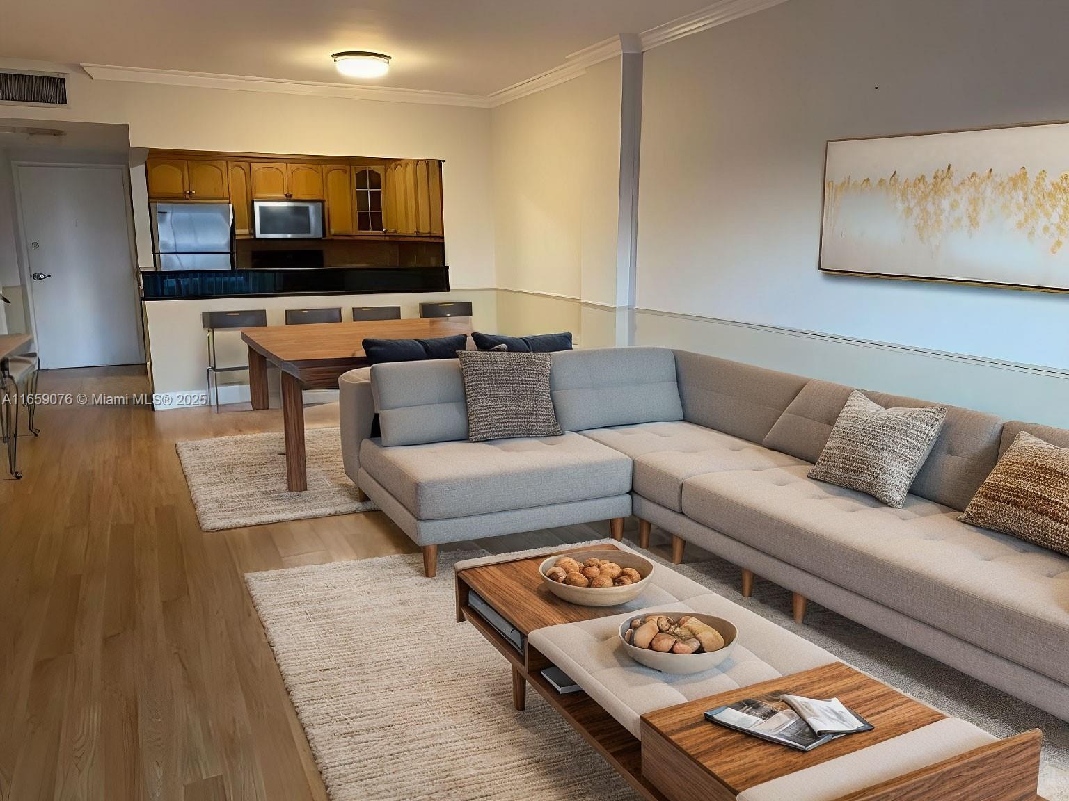 Opportunity to live or invest on this stunning large 1 Bed, 1 Bath apartment on the bay. Featuring brand new floors, an open kitchen with elegant granite countertops, and modern stainless steel appliances, this home is designed for comfort and style. Enjoy the newly remodeled bathroom and a spacious walk-in closet for all your storage needs.
Located in the desirable Treasure Island area in North Bay Village, you'll be just moments away from supermarkets, restaurants, and more. The unit boasts a private balcony with breathtaking views of the bay and downtown Miami. Take advantage of the building's fantastic amenities, including a pool overlooking the water, a bbq area, and a relaxing lounge deck.
Don’t miss out on this incredible opportunity! See it today.