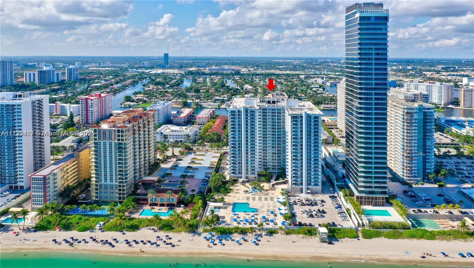 Rental Property at 2030 S Ocean Dr 718, Hallandale Beach, Broward County, Florida - Bedrooms: 2 
Bathrooms: 2  - $3,700 MO.