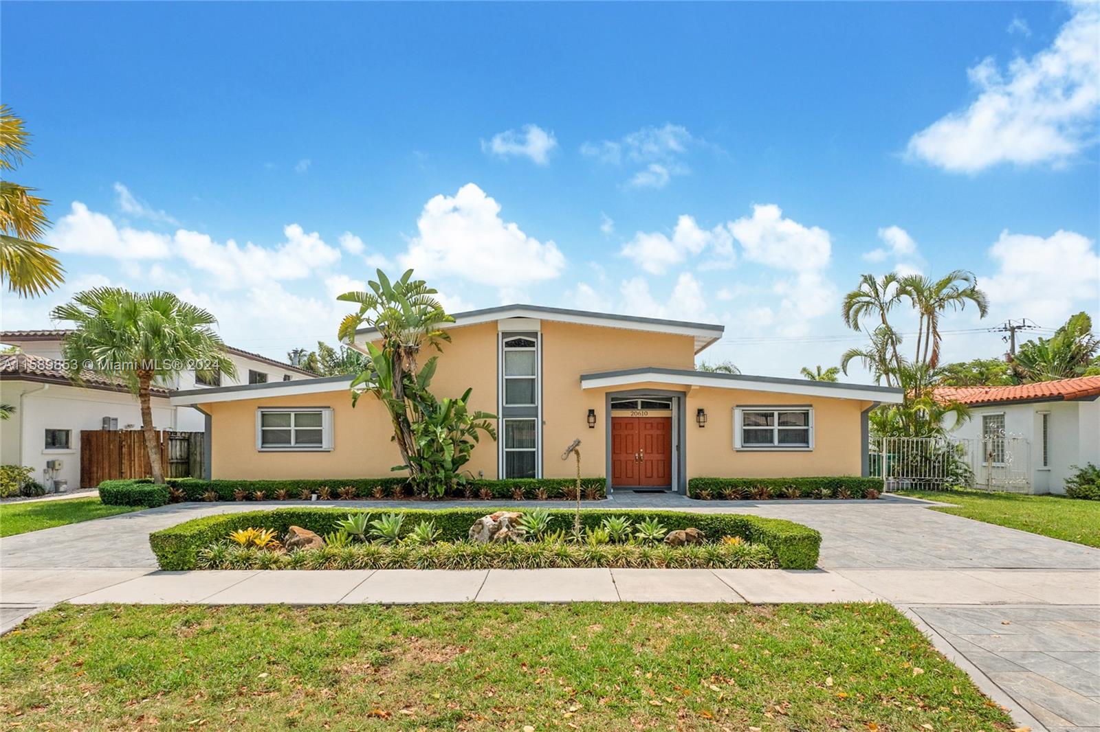 Property for Sale at 20610 Ne 22nd Pl, Miami, Broward County, Florida - Bedrooms: 4 
Bathrooms: 3  - $1,599,000