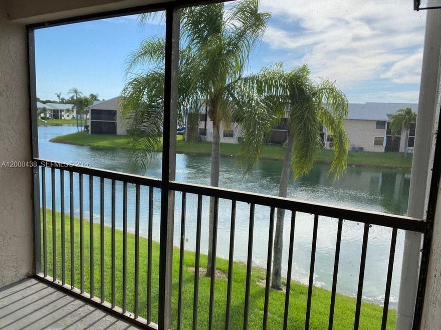 Gorgeous 2 Bed/2 Bath second floor unit at Lakeshore gated community! Beautiful lake view from the screened balcony, living room and master bedroom. Central A/C, dishwasher, water-heater, microwave and washer-dryer combo inside the unit. Front porch with a storage closet. 1 assigned parking and plenty of guest parking close to the unit. Community Pool. Great location close to the Florida Keys and turnpike, just minutes away from restaurants, shopping center and Baptist Hospital.