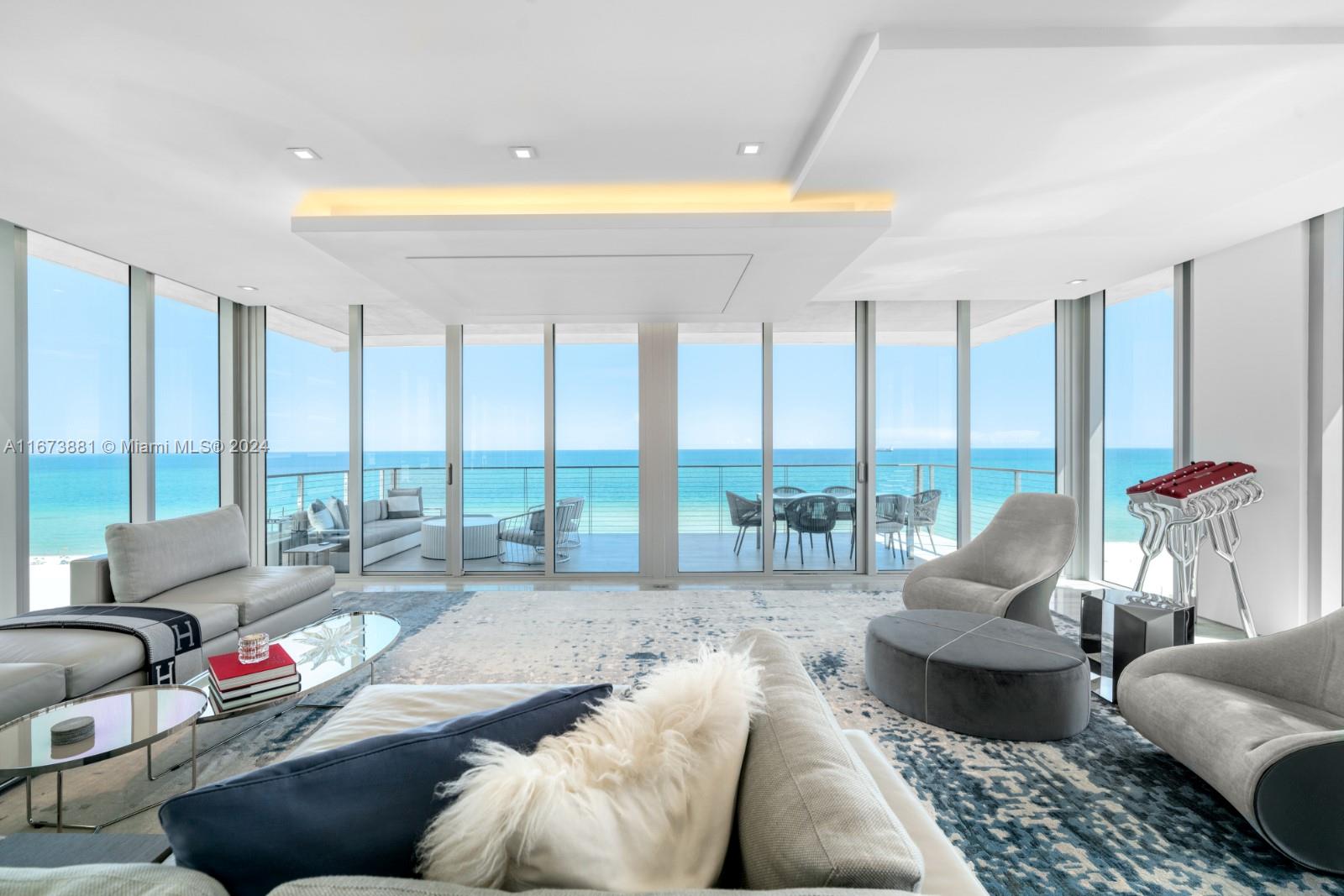 Property for Sale at 3651 Collins Ave 800, Miami Beach, Miami-Dade County, Florida - Bedrooms: 3 
Bathrooms: 4  - $9,900,000