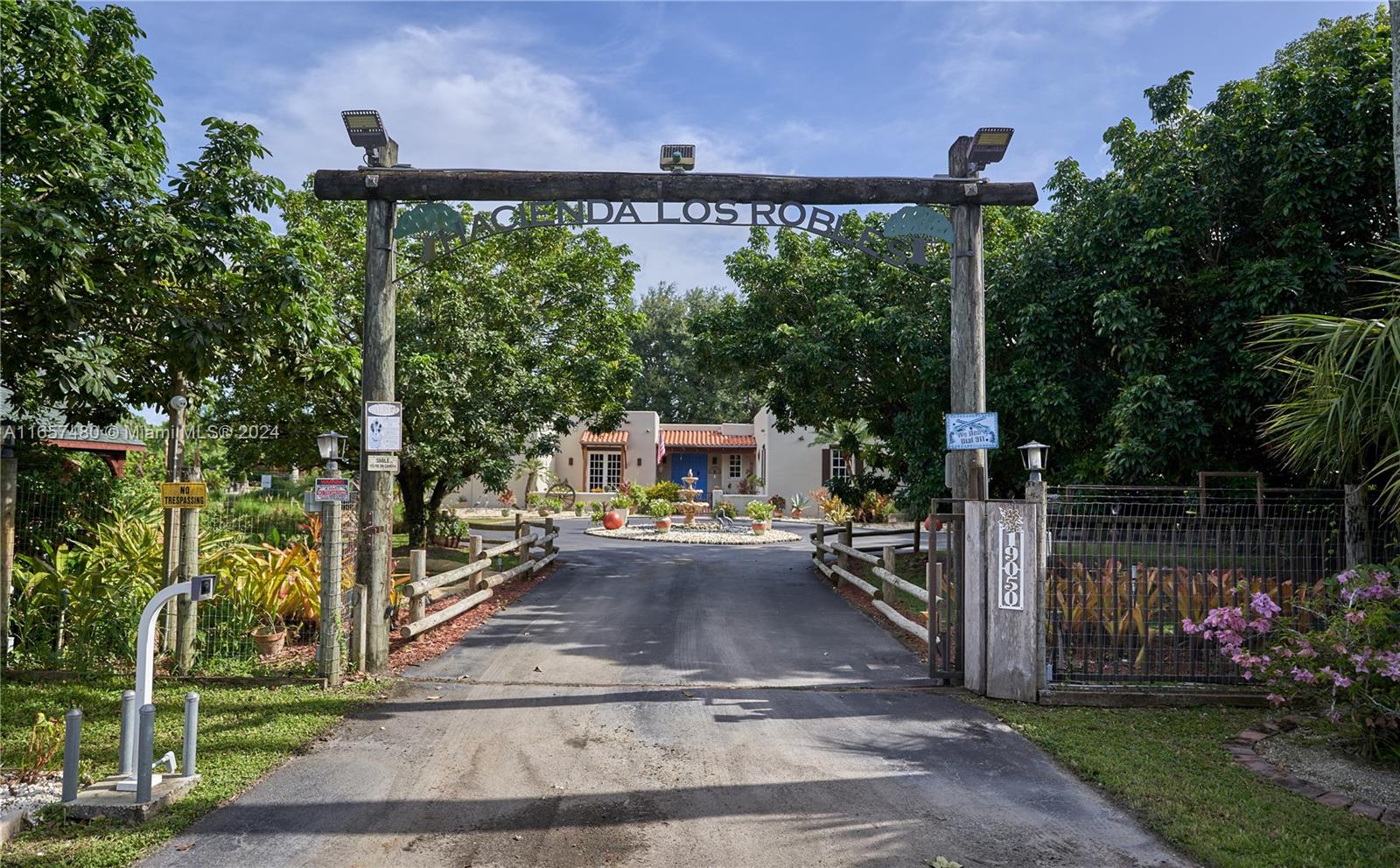 Paradise Found in the Heart of the Redlands
Unique and amazing commercial and
Residential Property.
Hacienda Los Robles is a successful
Agriculture, County Licensed Rural
Event Venue & State Licensed Bed &
Breakfast
Holding a Full Use PWO Permit. This
Property won “Best of
Weddings” prize acknowledged by
Wedding Wire and The Knot for
2022, 2023 and 2024.
Commercial Filming of high
profile TV Shows,
A Custom built Cypress Wood 4200
air conditioned - Dream Barn is one of
The many classic and high-end structures on this farm property,
boasts a real
Wood Burning Fireplace and authentic Dade
county pine pillars. Multiple Vintage
Vehicles, Farm Equipment, and furnishings
included in the sale.