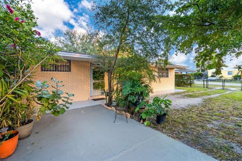 A home in Miami