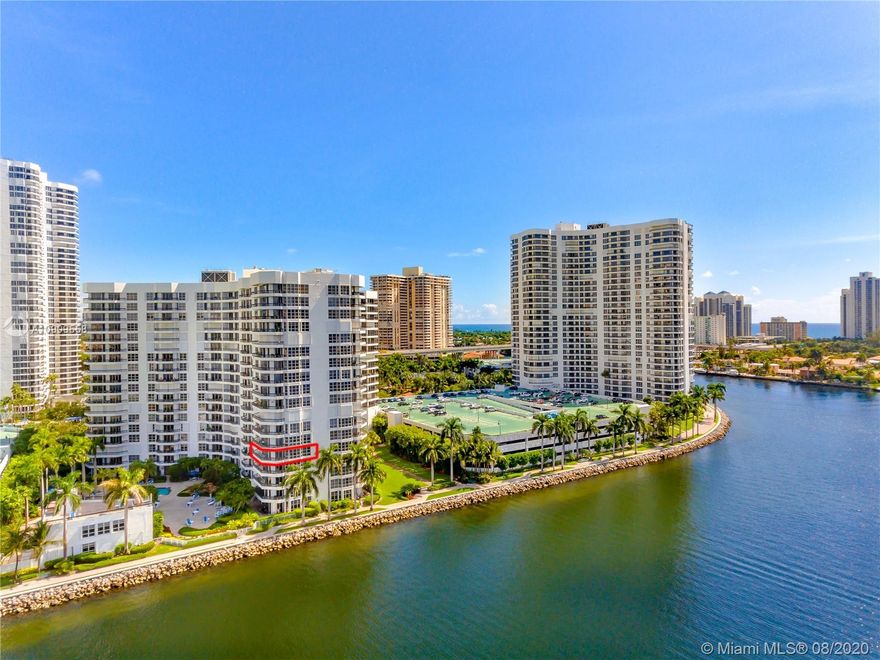 MUST SELL!! LARGE 2 PLUS DEN 2 BATH CORNER WITH WRAPAROUND BALCONY OVERLOOKING THE INTRACOASTAL. MOST DESIRABLE LINE (01) IN THE BLDG. WITH THE MOST AMAZING WATER VIEWS AND A VERY SPACIOUS FLOOR PLAN..   BRAND NEW OPEN KITCHEN WITH TOP OF THE LINE APPLIANCES. NEW REDONE BATHROOMS, LARGE 34 X 34 PORCELAIN TILE THROUGHOUT ENTIRE HOME,  RECESSED LIGHTING, LIGHTING FIXTURES, NEW LARGE FULL SIZE WASHER AND DRYER, LOTS OF CUSTOMIZED CLOSETS...  EVERY ROOM HAS AN AMAZING VIEW OF THE INTRACOASTAL!!  SHOW THIS ONE FIRST!!  WONT LAST LONG! VACANT AND EASY TO SHOW! MOVE RIGHT IN!!   THE BLDG. HAS A GYM, LIBRARY, PARTY ROOM, SAUNA AND MUCH MORE!  THE COMMUNITY HAS TENNIS COURTS, MARINA WITH DOCK SPACE, RESTAURANT, PICKLE BALL COURT, ELECTRIC CAR CHARGING STATIONS, CONVENIENCE STORE AND MUCH MUCH MORE!