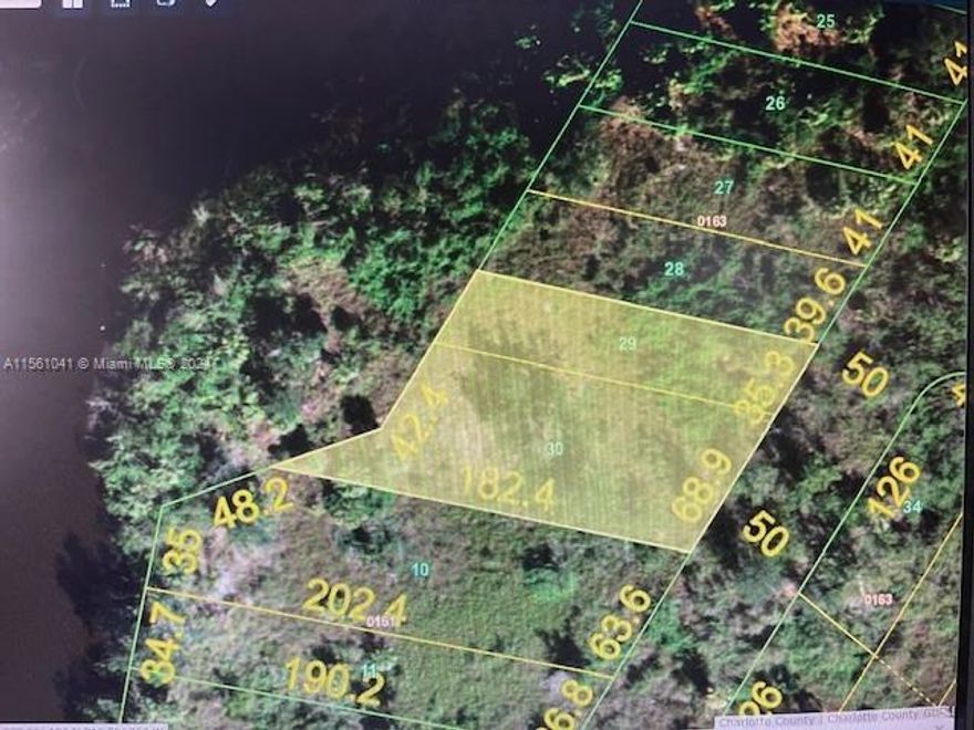 Selling a plot of land with an area of more than 15,000sf with a frontage of 104 feet along the future river. You can invest or build your dream home within 5 to 10 miles of I-75 and the ocean. Enjoy the tranquility & beauty of the beach area here without worrying about behavioral restrictions. This is a growing area located right near a large residential area of Punta Gorda . The town has many nice restaurants, is close to shopping, and the town is located in SW Florida, a tropical paradise.