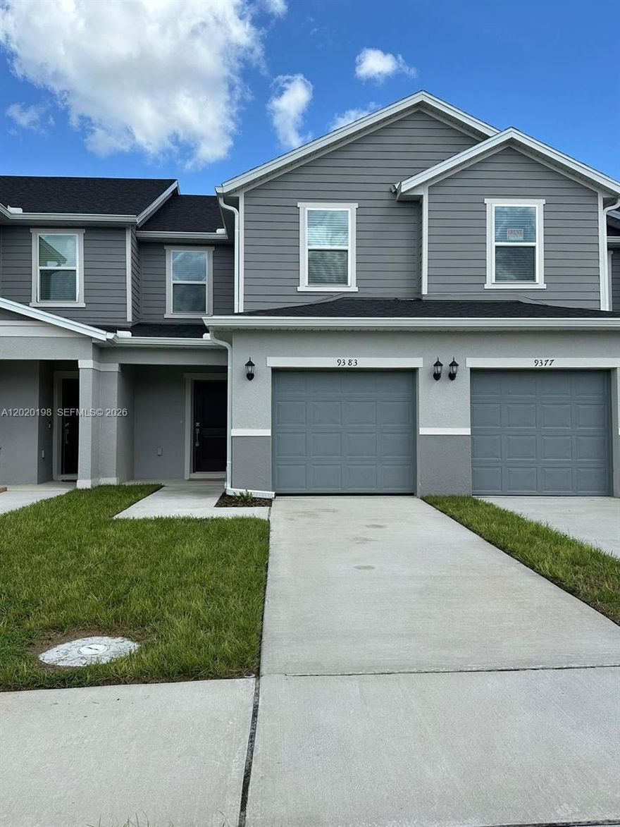 Excellent investment opportunity in Davenport! Beautiful 3-bedroom, 2.5-bath townhome built in 2024 and currently rented, offering immediate rental income from day one. This property is ideal for investors, including buyers completing a 1031 exchange, cash buyers, or those looking to add a newer, low-maintenance property to their portfolio.

The home features plank flooring in the living and wet areas, plush carpet in the bedrooms, an open kitchen overlooking the great room, granite countertops, stainless steel appliances, 36-inch upper cabinets, upstairs laundry, and a spacious primary suite with walk-in closet, dual-sink vanity, and walk-in shower.

Located in the growing Davenport area, close to major attractions, shopping, dining, and Central Florida’s strong rental market. A great option for investors seeking immediate income, long-term appreciation, and a property already producing rent.