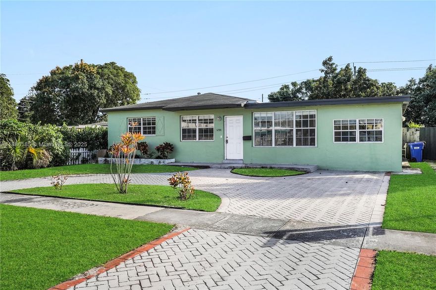 Welcome to your dream home in North Miami Beach! This 3-bed, 2-bath gem is perfect for families, professionals, or business owners. With unique commercial zoning, it offers a rare live-work opportunity. Inside, enjoy a bright, open-concept living space seamlessly connecting the kitchen and living room. The home is nestled in a friendly neighborhood with easy access to top schools, shopping, dining, and parks. Just minutes from beautiful beaches, it combines convenience and coastal charm. The commercial zoning allows for various business uses, ensuring excellent visibility and accessibility. Whether you're looking for a comfortable home, a business space, or both, this property is a must-see!