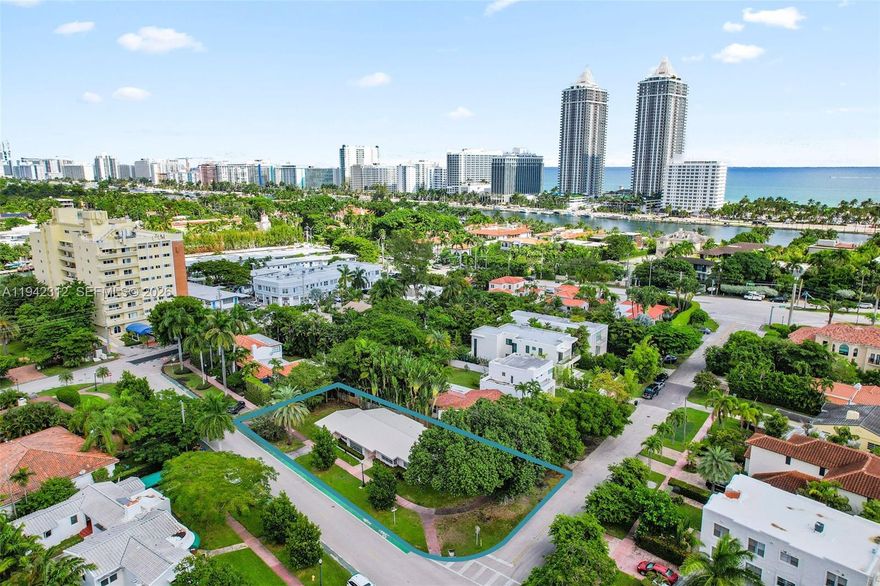 Build your dream home or renovate the existing residence on an amazing Mid-Beach corner lot! The current home
is charming and move-in ready, a comfortable place to live now, but the real value lies in the opportunity to
renovate or build your dream home. The home features three bedrooms, two baths, a formal dining area, a
kitchen with eat-in dining, a garage, and a patio that opens to the expansive yard. The primary bedroom includes
a walk-in closet and ensuite bath, while the other two rooms share the second bathroom. The garage includes the
washer and dryer and offers additional space for storage. Situated on a generous 8,712 SF lot near top-rated
schools and pristine beaches, this property offers endless potential.