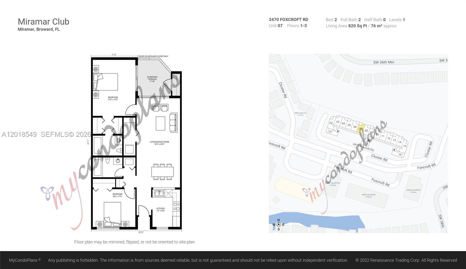 MIRAMAR CLUB CONDOMINIUM - Residential