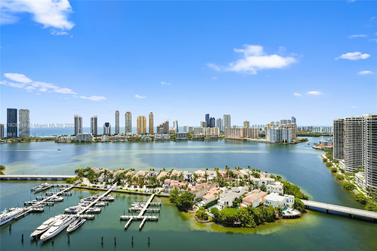 Soaring high on the 29th floor of the prestigious 7000 Building at Williams Island, this spectacular 2-bedroom, 2.5-bath + den residence offers 2,730 square feet of refined living with panoramic, unobstructed views of the Intracoastal, Ocean, and city skyline from every room. This flow-through layout is flooded with natural light and features spacious living and dining areas, a flexible den ideal for a home office or 3-bedroom, and an oversized balcony perfect for morning coffee or sunset entertaining. Enjoy a remodeled building, new gym, new lobby, business center, card, game rooms, and the Island’s lowest HOA. Williams Island offers 15 tennis courts, 4 pickleball courts, spa, marina, 4 restaurants, Starbucks, dog park, walking trail, courtesy bus, synagogue. A true resort-style living.