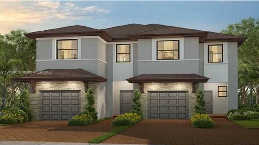 Twin Homes is a collection of new multi-family homes for sale at the Campo Bello masterplan, conveniently located in Miami, FL. Resort-style amenities include an exclusive clubhouse and swimming pool complete with covered terrace, sundeck and outdoor spa. The surrounding area has an array of local activities to discover from lush parks and sparkling beaches, to plentiful dining, shopping and vibrant cultural offerings. The prime location of the community in Miami-Dade County promises adventures are all around.