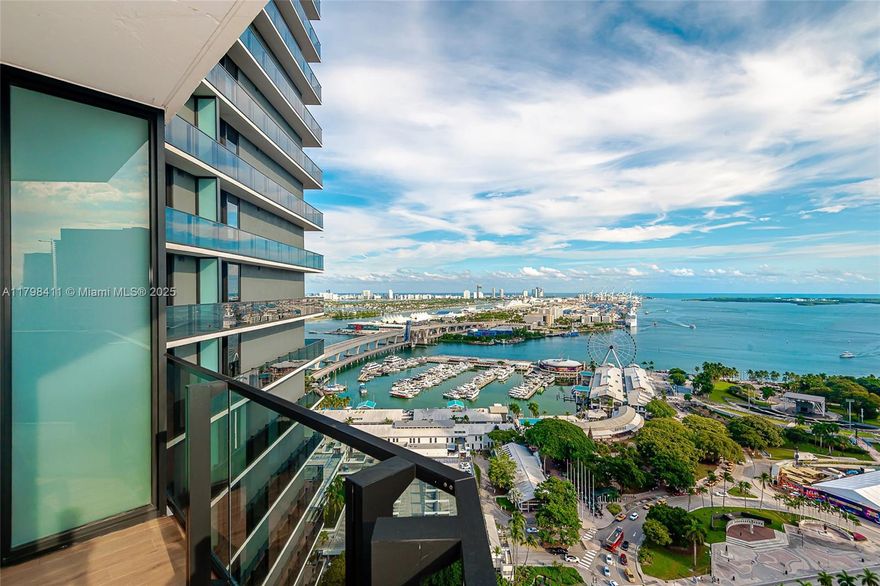 Live Above It All in the Heart of Miami!
Step into luxury with this fully furnished 1 bedroom, 1 bathroom residence, perfectly positioned in the best line of the building. Enjoy breathtaking 360° views of Biscayne Bay from every angle sunrises, sunsets, and the sparkling city skyline are all yours.

This unit delivers more than just a home it’s a lifestyle. Relax by the wrap-around resort-style pool, push your limits in the two-story fitness center, and host unforgettable evenings in the sky lounge with sweeping panoramic views.

With 24/7 concierge service and valet parking, your comfort and convenience come first. Located in vibrant Downtown Miami, you're just steps from world-class dining, culture, and entertainment.

Turnkey, stylish, and unmatched your next chapter starts here.