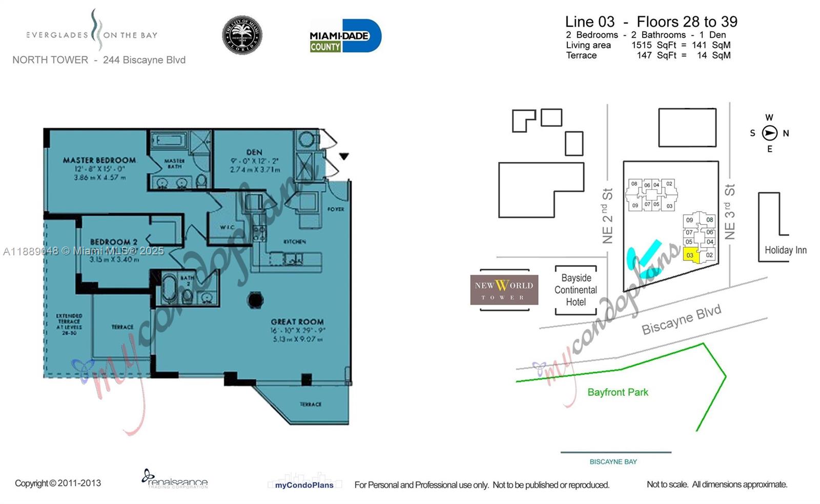 VIZCAYNE NORTH CONDO - Residential