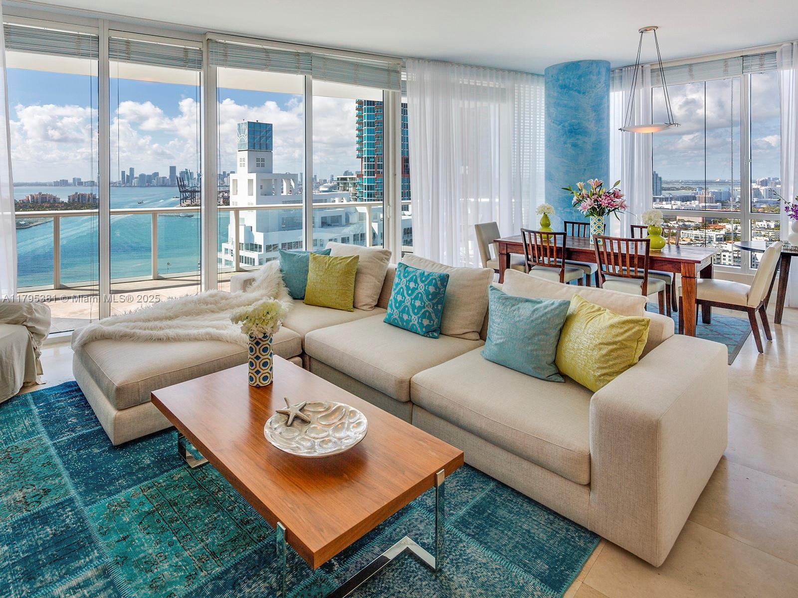 100 S Pointe Dr 2601, Miami Beach, Miami-Dade County, Florida - 2 Bedrooms  
2.5 Bathrooms - 