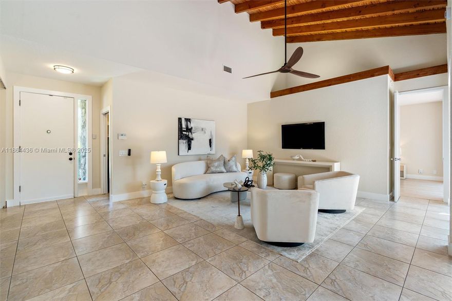 Where elegance meets resort lifestyle living in the heart of Tamrac.
This stylish & chic 3 bed, 2 bath home is filled with warmth, sunlight, & plenty of space to make memories. Nestled in the lush setting of Villas at Woodmont, you’ll be surrounded by beautifully kept grounds, a vibrant community, and endless opportunities to relax & play.
Featuring, soaring vaulted ceilings, open spaces & serene Sunroom. 
This home also includes a spacious garage, offering plenty of room for parking and storage. 
A golfer's paradise, Woodmont Country Club - a 27 hole golf & country club that features golf, tennis, pickleball, pool, and a state-of-the-art fitness center, all just steps from your door.
Woodmont Natural Area offers hiking trails —a rare island of nature in western Broward County.