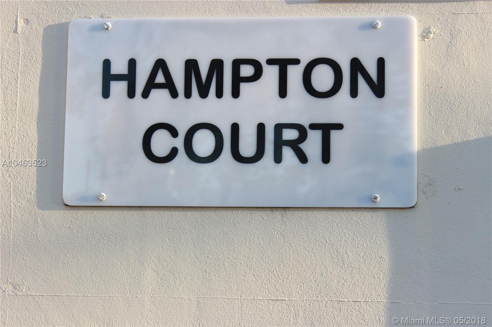 HAMPTON COURT CONDO - Residential Lease