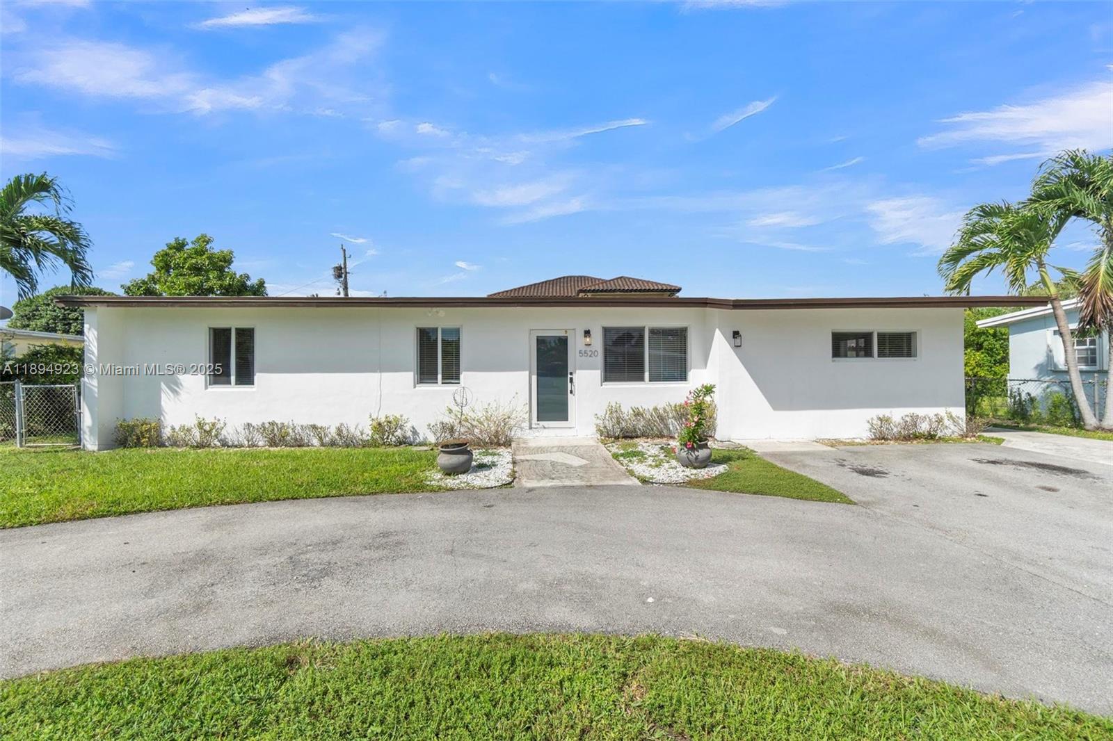 Modern Elegance Meets Versatility in This Remodeled 5-Bed/4-Bath Home! Welcome to this bright multigenerational residence in desired neighborhood near Miller ST! This beautiful home offers a flexible layout with a 3/2 main home and a 2/2 guest or in-law suite, each with its own kitchen and private entrance. Features include a sleek white shaker kitchen with stainless steel appliances, remodeled bathrooms, porcelain tile throughout, and hurricane impact windows and doors. Freshly painted & plenty of natural ready to call home! Property includes washer/dryer in outdoor closet, circular driveway perfect for multiple cars and spacious backyard ideal for entertaining! Sought after location is conveniently situated near major highways, FIU, Coral Gables, MIA Airport and much more! Call today!