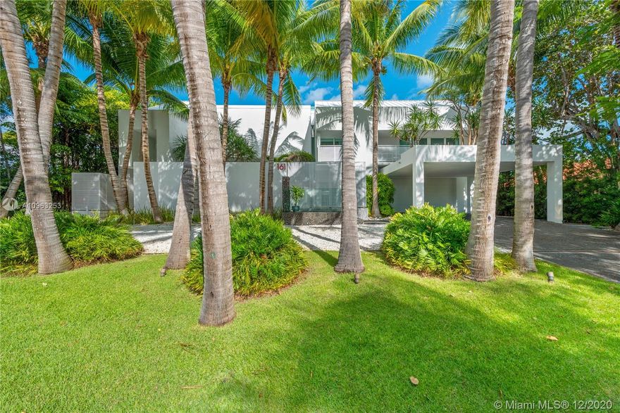 The ultimate level of luxury and perfection, a true Key Biscayne waterfront jewel. This contemporary home has been meticulously designed to enjoy the exquisite architecture and elegance with the most incredible finishes throughout. Masterfully constructed and full of details, this splendid home has open spaces that give you the amazing feeling of always being outdoors. High ceilings, floor to ceiling sliding glass doors with streaming natural light, master chef industrial kitchen, custom lighting design, 4 ample bedrooms in suite,great gym that can easily be converted into the 5th bedroom, gorgeous office/den, powder room, cabana bath, boat-lift and garage.  Escape to the phenomenal pool and patio overlooking the canal where serenity and privacy are the core of this dream come true oasis.