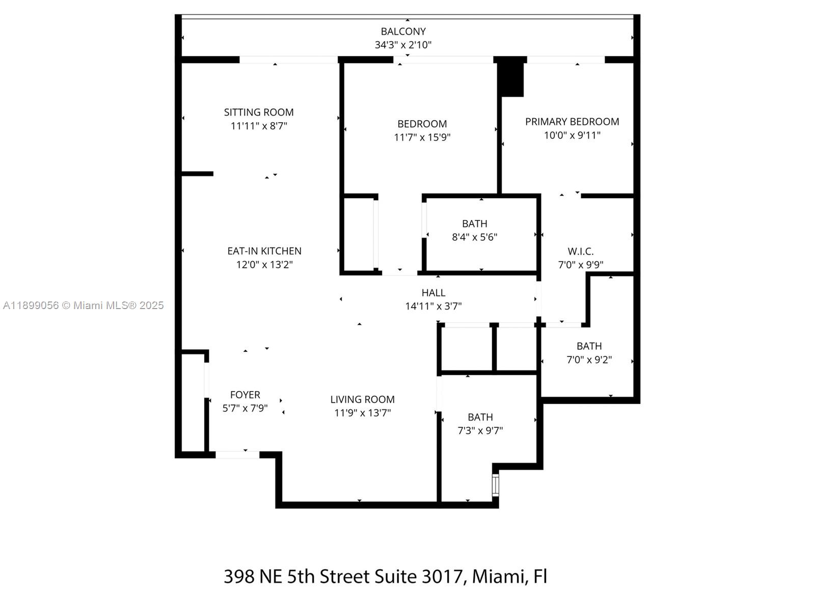 MAP OF MIAMI DADE CO. FL. - Residential Lease
