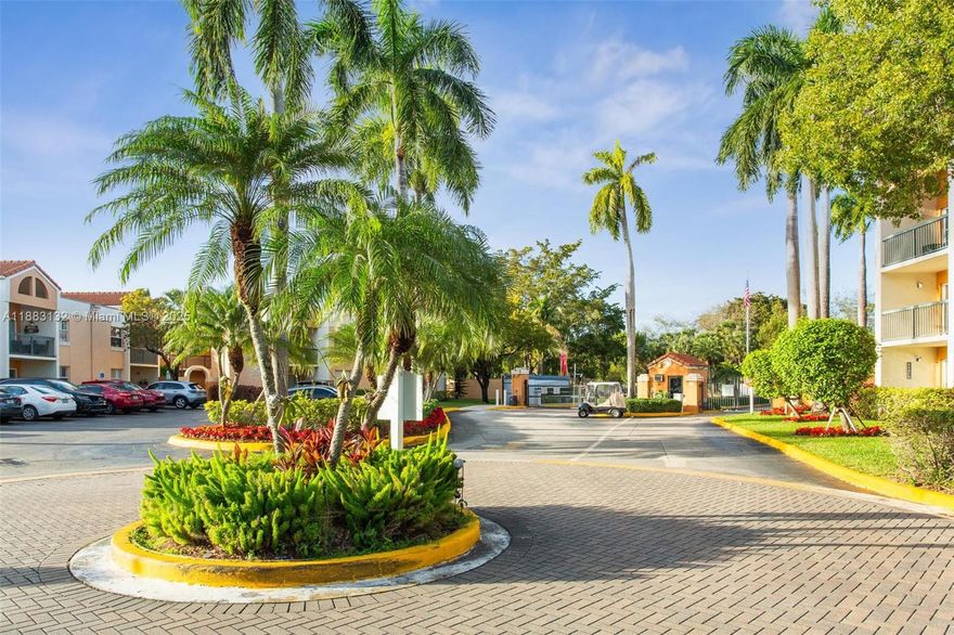 Freshly painted and move-in ready! This spacious 2-bedroom, 2-bath condo offers 950 sq ft of comfortable living in a desirable Hialeah location. Enjoy a bright and open layout with tile floors, a well-designed kitchen, and a split-bedroom plan for added privacy. The primary suite features ample closet space and a full bathroom. Step outside to a private patio area, perfect for relaxing or entertaining. This well-maintained community offers convenient access to shopping, dining, schools, and major highways.