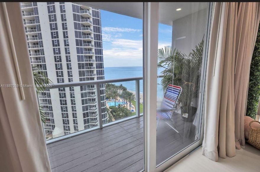 Spectacular fully renovated condo-hotel at Marco Polo Beach Resort in Sunny Isles Beach. This unit features a private balcony with stunning ocean views. Short-term rentals allowed (Airbnb permitted), making it an excellent investment opportunity. The building offers resort-style amenities including direct beach access, heated pool, kids pool, fitness center, spa, sauna, on-site restaurants and bars, valet parking, and 24/7 security and concierge services. Ideally located in the heart of Sunny Isles, close to shopping, dining, and entertainment. Perfect for investors or as a vacation retreat