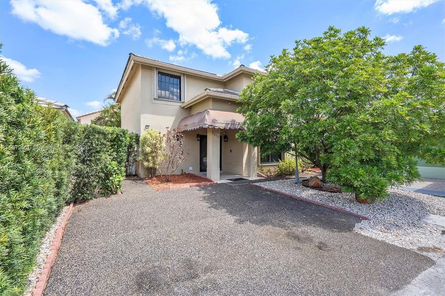 If you’ve been holding out for a move-in-ready single-family home with low HOA and a truly affordable price—this is the one. We just reduced the price to make it even more accessible for buyers looking for long-term value. Located in the heart of Miami Gardens, this 3-bed, 2.5-bath gem features impact windows, a new water heater and meticulous upkeep throughout. Step outside to your own private retreat framed by mature front hedges and a lush wall of areca and coconut palms. Perfect for first-time buyers, growing families, or investors seeking strong rental potential — don’t miss out. LOW HOA (no need to apply!!!), PRIME location, and SMART pricing. Easy to SHOW.