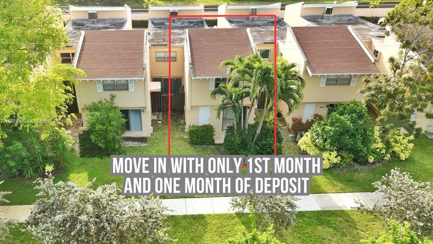**Move in with only 1st month and deposit** Welcome to your new home in the heart of Miami Shores! Enjoy the convenience of two parking spaces, a brand new AC system, and beautiful new waterproof laminated floors upstairs with easy-to-maintain tile flooring on the first floor. The spacious living areas and generous closets provide plenty of room for storage and relaxation. The community features a refreshing pool and a cozy lounge area, perfect for unwinding after a long day. Located just two blocks from Publix, you'll have easy access to all your shopping needs, and as a resident, you'll enjoy exclusive access to the prestigious Miami Shores Club. Don't miss out on this fantastic rental opportunity